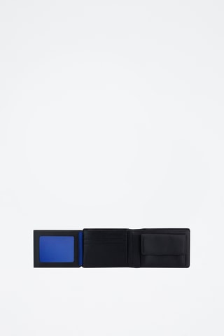 Cartera de piel - Negro