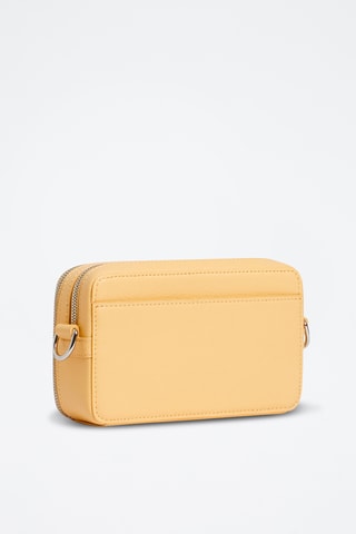 Bandolera de piel - Amarillo