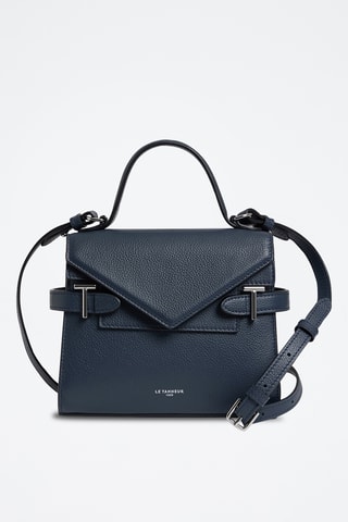 Bolso de piel - Azul marino