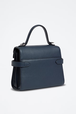 Bolso de piel - Azul marino
