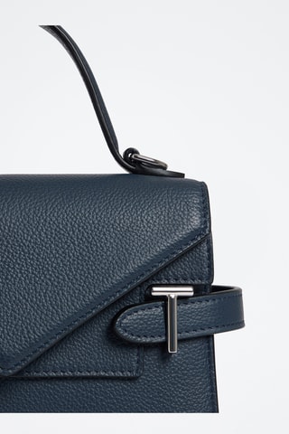 Bolso de piel - Azul marino