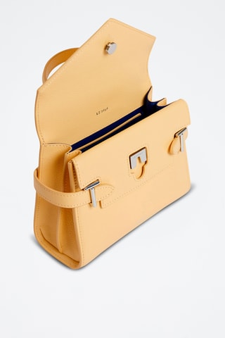 Bolso de piel - Amarillo