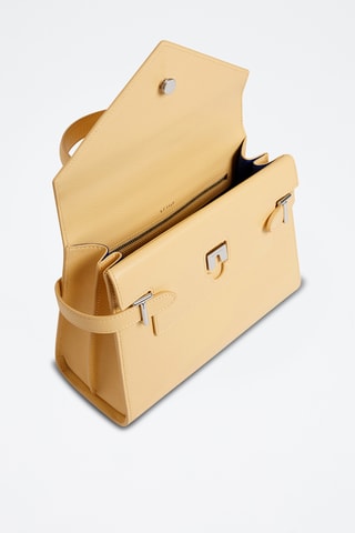 Bolso de piel - Amarillo