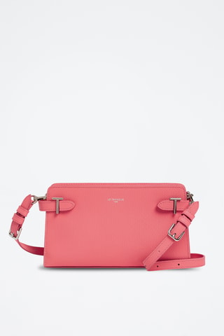 Bandolera de piel - Rosa