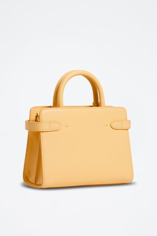 Bolso de piel - Amarillo
