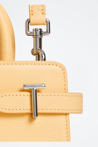 Bolso de piel - Amarillo