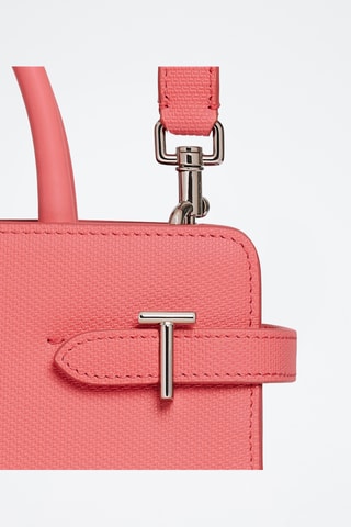 Bolso de piel - Rosa