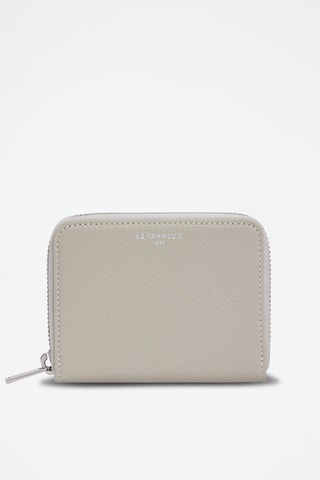 Porte-monnaie en cuir - Gris