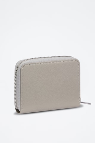 Porte-monnaie en cuir - Gris