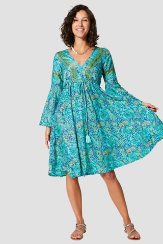 Skaterjurk - Blauw en Groen - Blauw en groen