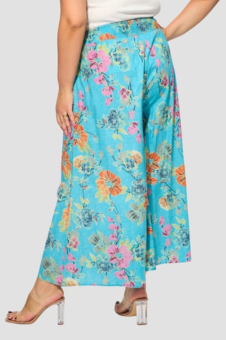 Casual Broek - Blauw en groen