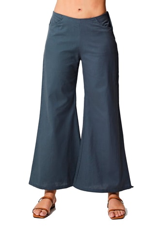 Broek Flare Cut - Blauw