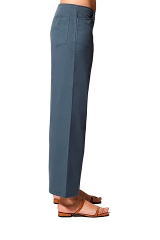 Broek Flare Cut - Blauw