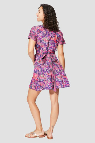 Robe portefeuille - Violet - Violet