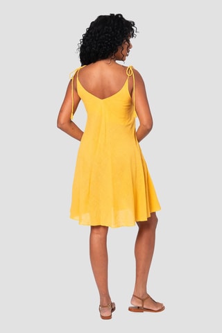 Robe patineuse - Jaune - Jaune