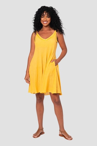 Robe patineuse - Jaune - Jaune