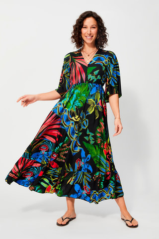Robe longue - Noir
