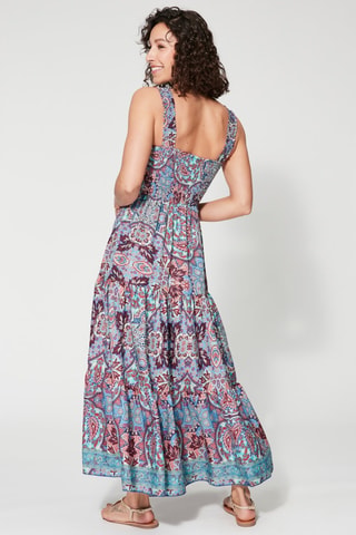 Robe longue - Bleu