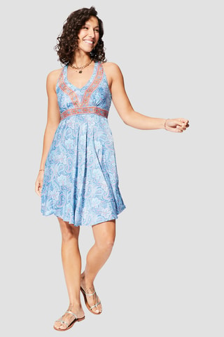 Robe patineuse - Bleu - Bleu