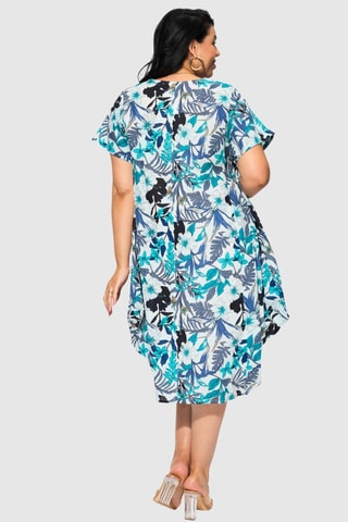 Robe patineuse - Bleu