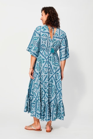 Robe longue - Bleu