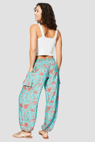 Broek - Rood en blauw