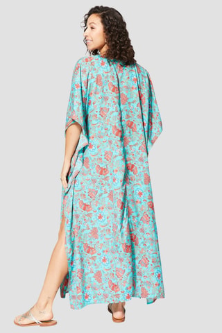Kaftan - Rood en blauw