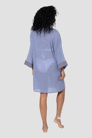 Strandkimono - Blauw