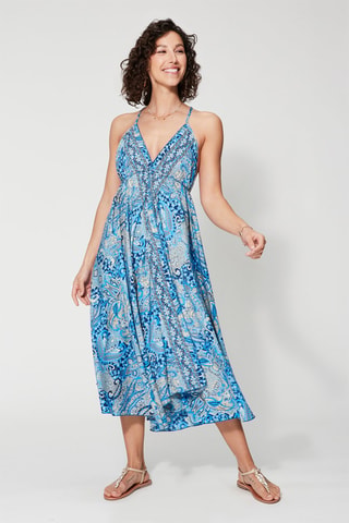 Robe de plage - Bleu - Bleu