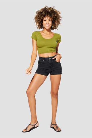 Crop top - Vert