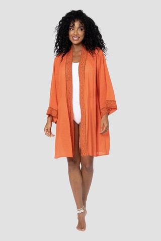 Strandkimono - Oranje