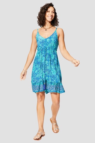 Skaterjurk - Turquoise - Blauw