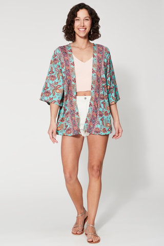 Kimono - Blauw - Blauw