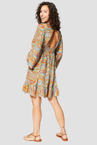 Robe courte - Beige - Beige