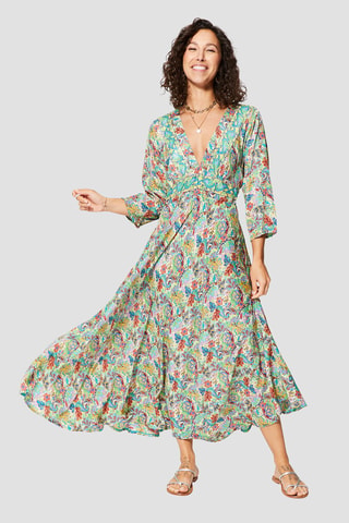 Robe longue - Beige