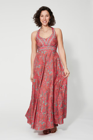 Robe longue - Rouge - Rouge