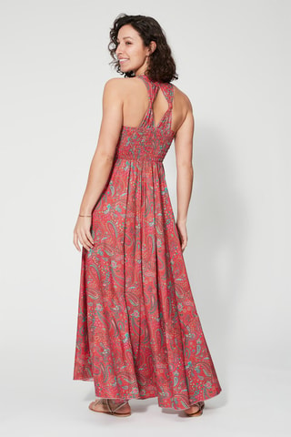 Robe longue - Rouge - Rouge