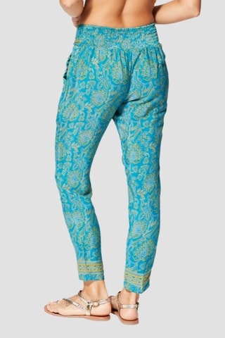 Rechte Broek - Blauw en groen