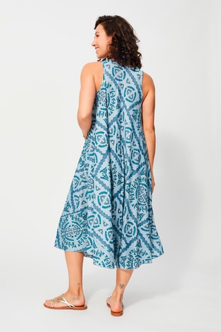 Robe trapèze - Bleu