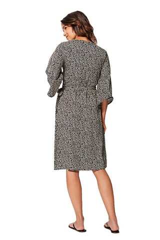 Robe portefeuille - Noir