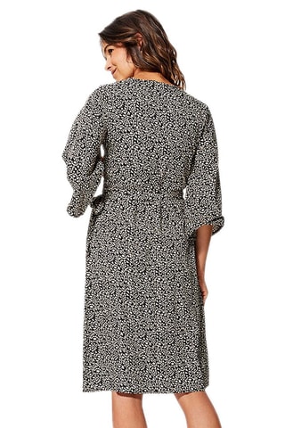 Robe portefeuille - Noir