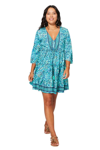 Robe patineuse - Vert