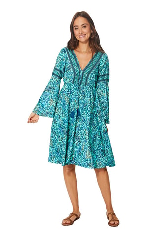 Robe patineuse - Vert