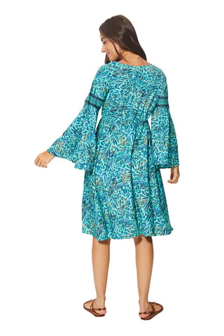 Robe patineuse - Vert