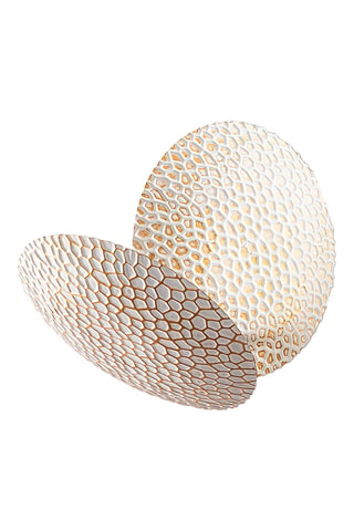Applique LED Yosma - Bianco e dorato - 5 W
