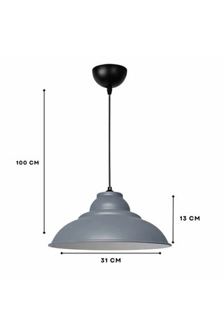 Suspension - Gris - 40 W