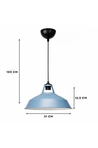 Suspension - Bleu - 40 W