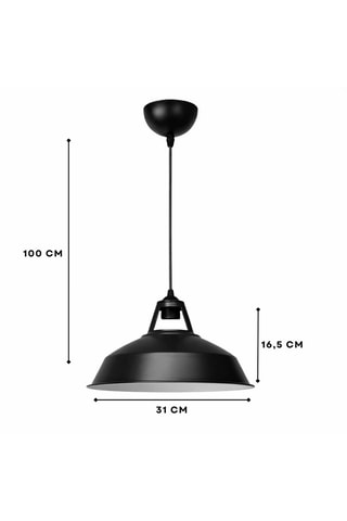 Suspension - Noir - 40 W