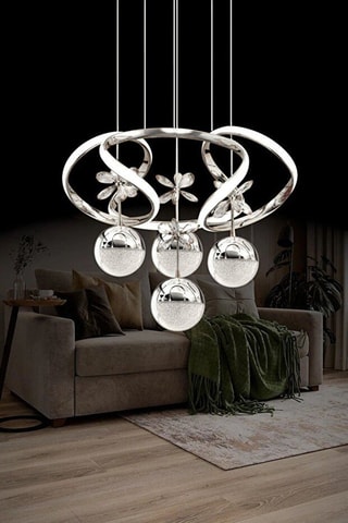Suspension LED - Argenté