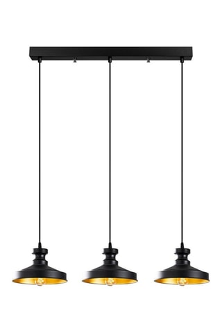 Suspension Berceste - Noir - 3 x 100 W